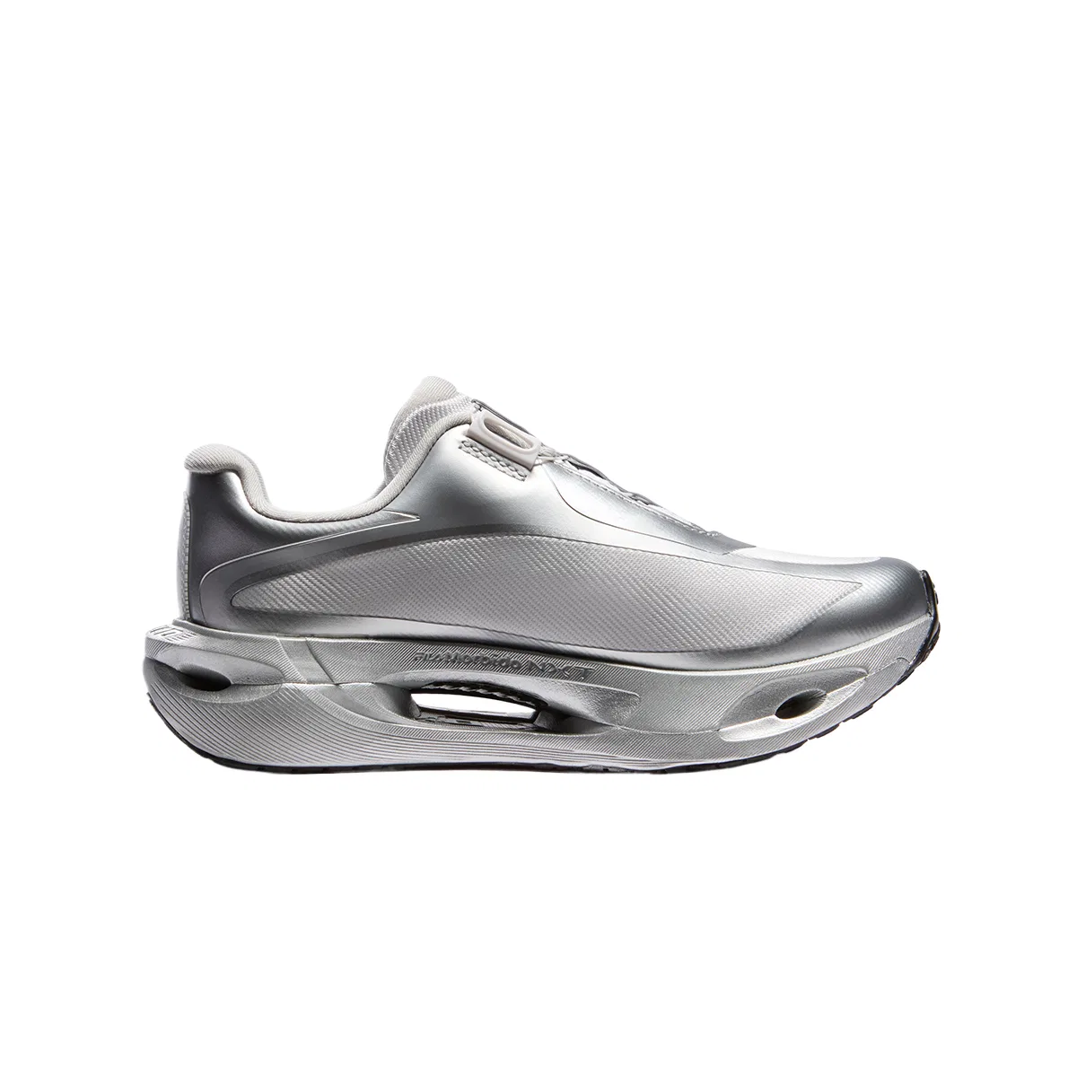 Детские кроссовки для бега с дышащим верхом SPEED 6 FILA KIDS, Space Silver/Black — фото 3