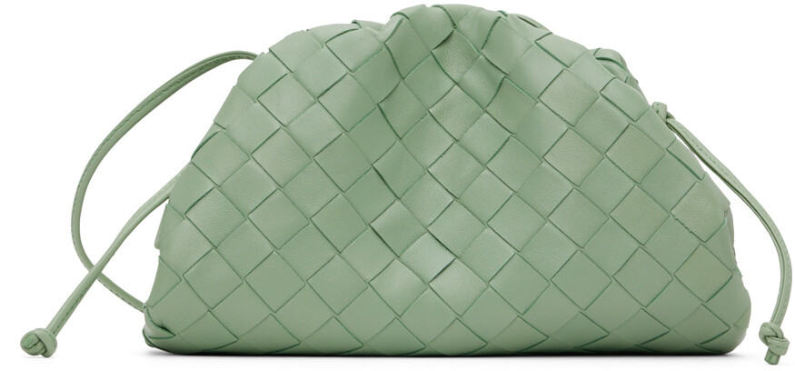 

Зеленый мини-клатч-клатч Bottega Veneta