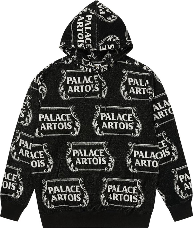 

Толстовка Palace x Stella Artois Towel Hood 'Black/White', черный