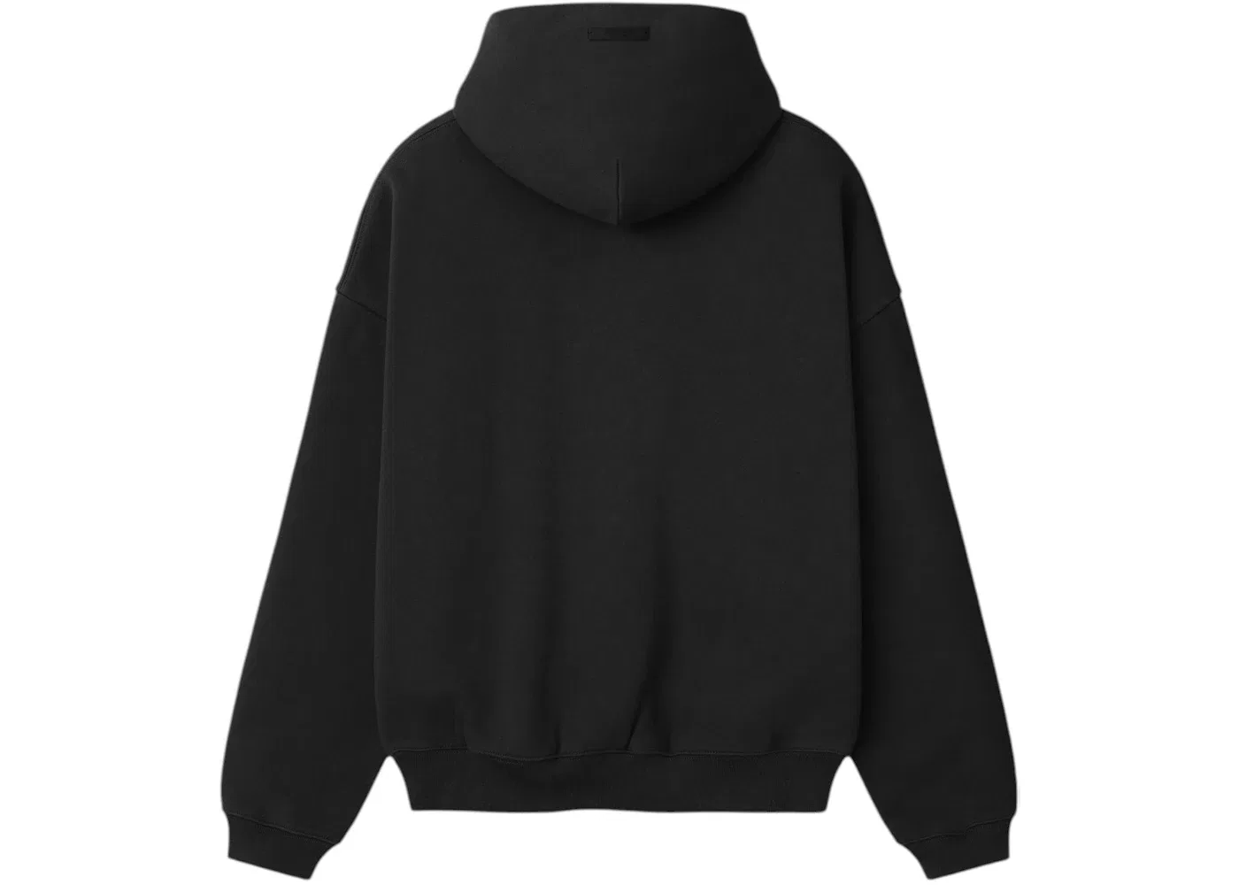 Мужская худи с длинным рукавом Fear of God Essentials Varsity 90's Hoodie, Vintage Black — фото 2