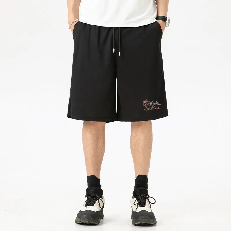 Детский спортивный комплект из двух предметов MINISO, Black (English Rose Chest Logo) + Black (English Rose Logo on Front Left of Pants) — фото 3