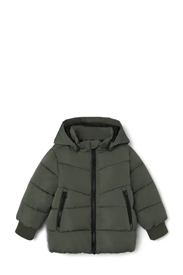 Детское зимнее пальто для девочек пуховое Name It, Green-102104916