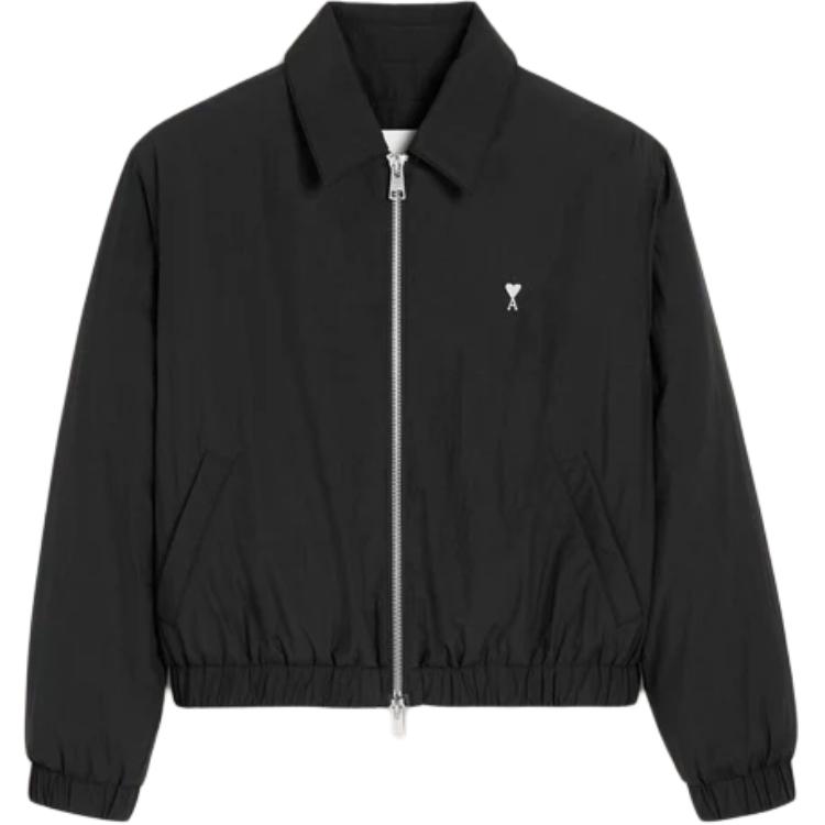

AMIPARIS Куртка на молнии Ami Paris Ami De Coeur, Black