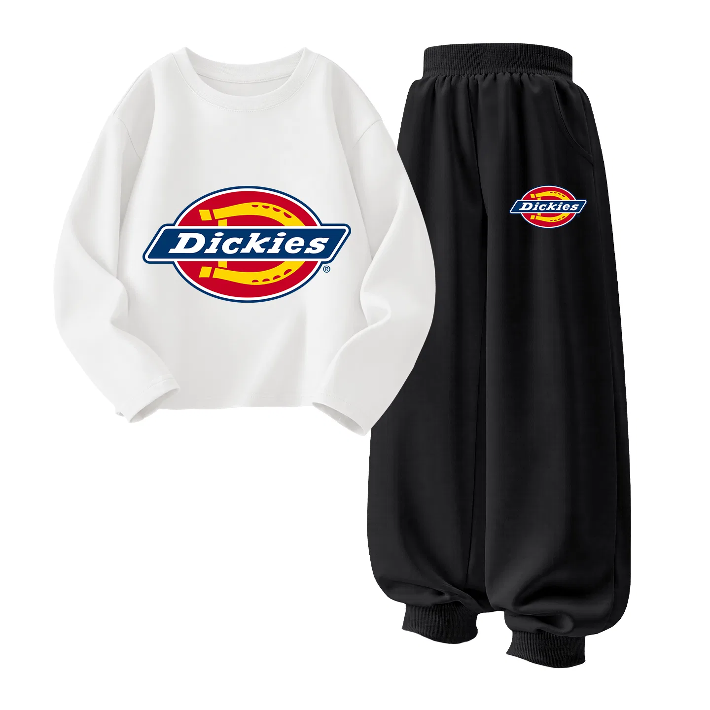 Детский спортивный комплект Dickies, Standard White/Standard K Black