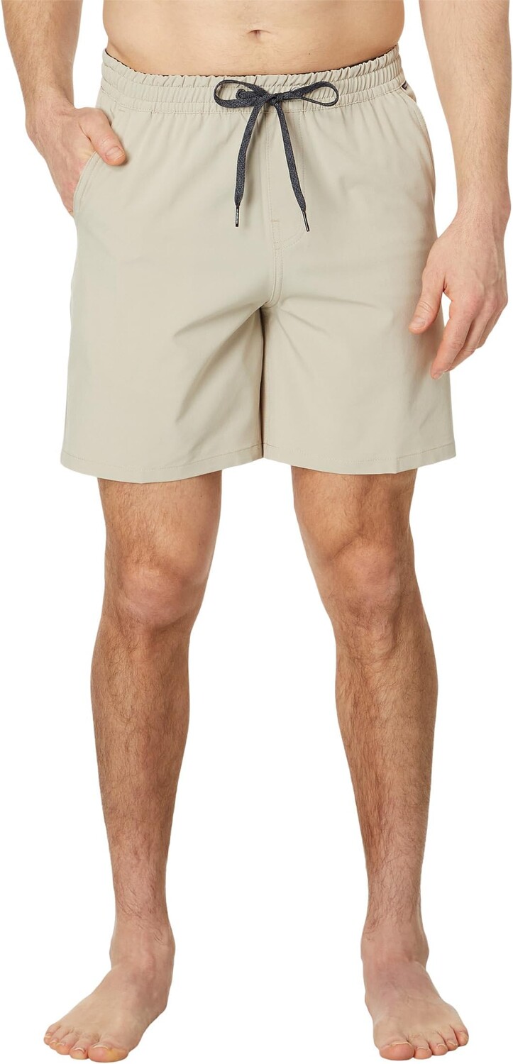 

Шорты Quiksilver 18" Taxer Amphibian Shorts, цвет Plaza Taupe