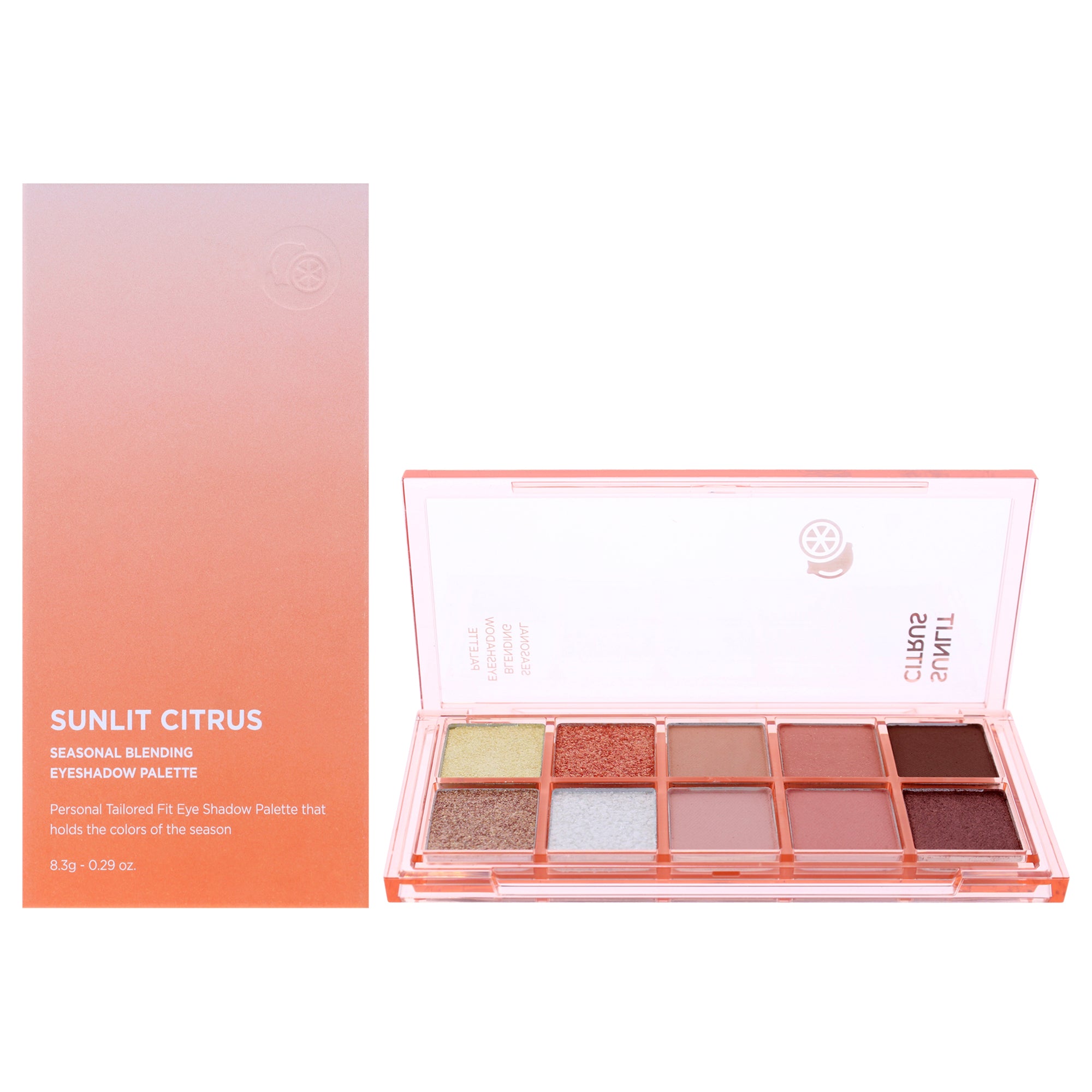

Палитра теней для век Seasonal Blending Eyeshadow Palette - оттенок 04 Sunlit Citrus от Peach C для женщин - 0,29 унции теней для век Peach C, Small