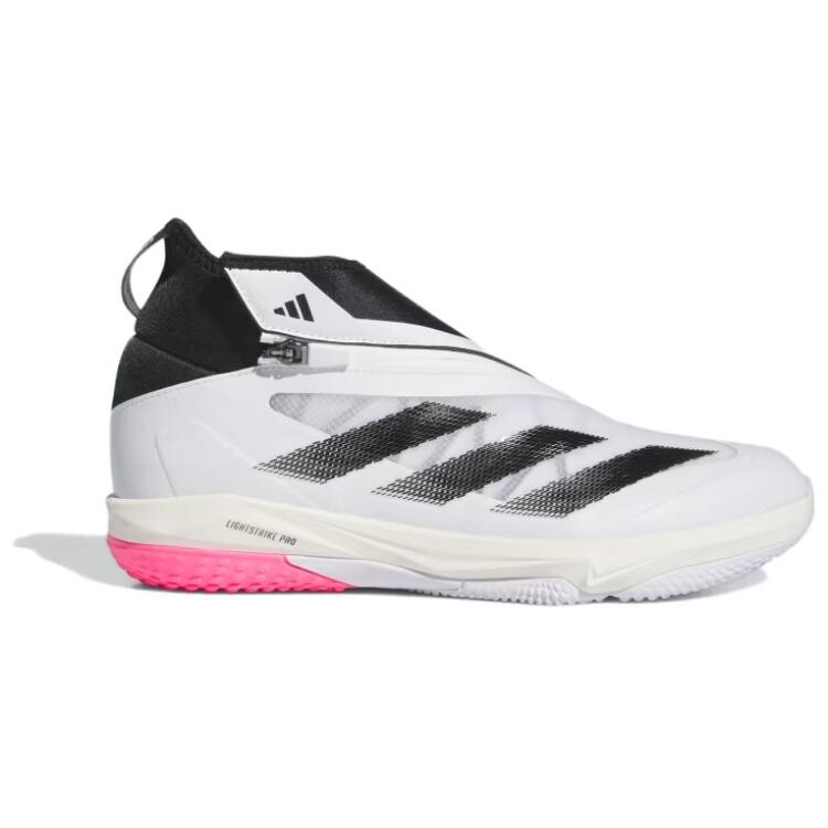 Кроссовки adidas Adizero Training Shoes Men Low-top Cloud White / Core Black / Team Light Grey, черный — фото 2