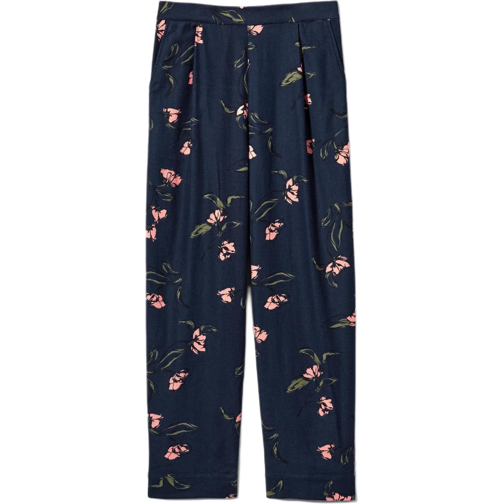 

UNIQLO Женские повседневные брюки темно-синего цвета