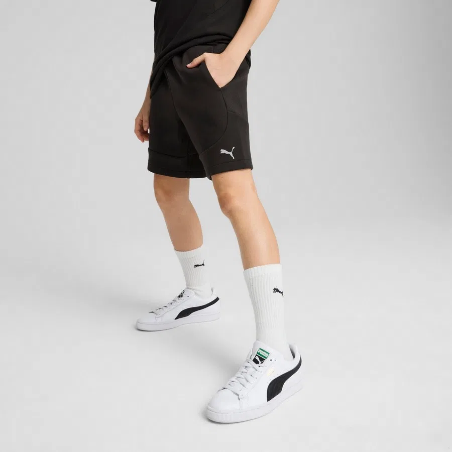 Детские спортивные шорты с длинным рукавом? Puma, Черный — фото 3