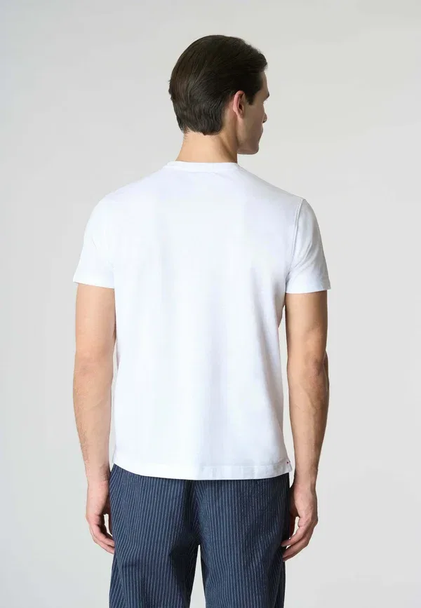 Футболка хлопковая Basic t-shirt U.S. Polo Assn., белый — фото 3