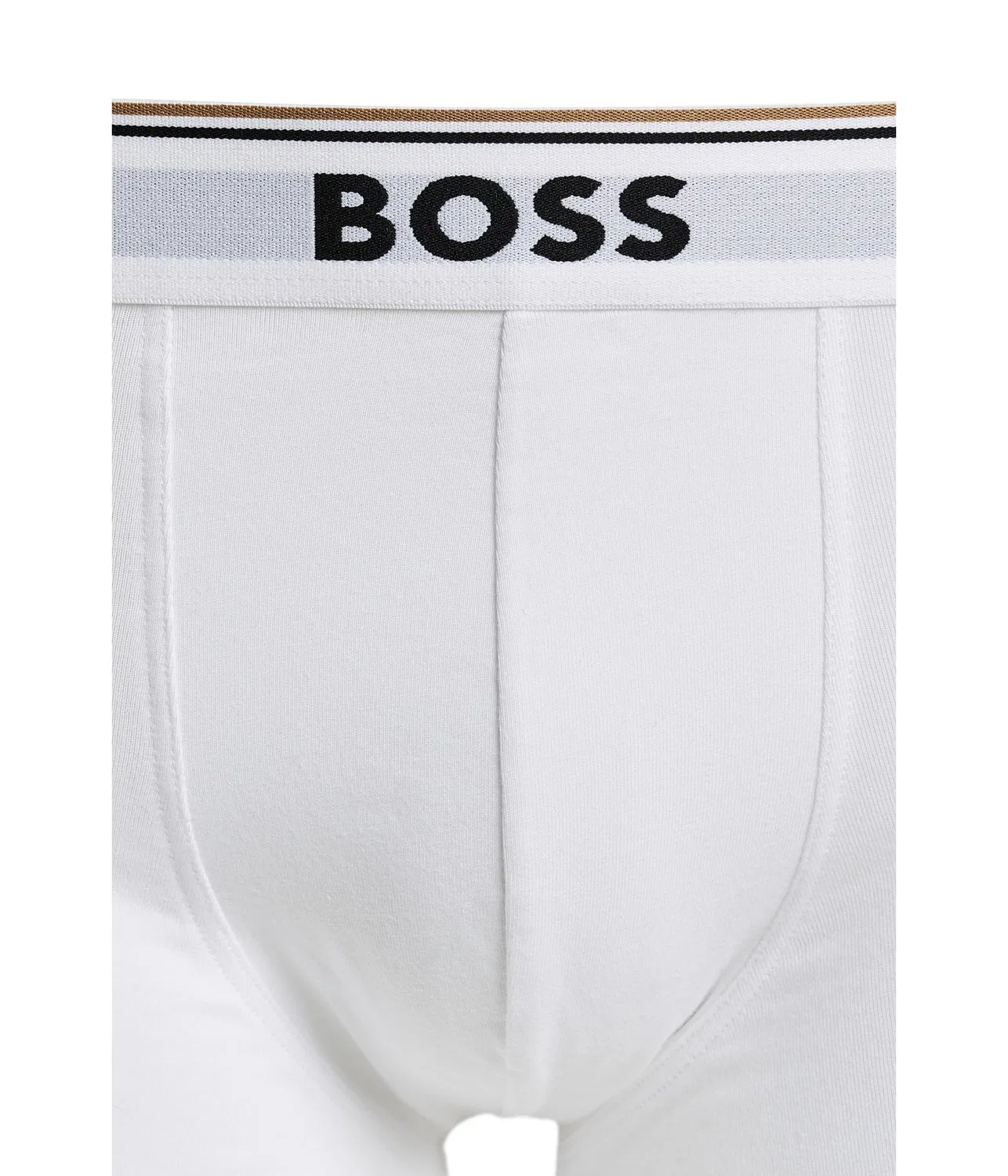 Плавки-транки, 3 пары 3-Pack Power Trunks Boss, White/Grey/Black — фото 3