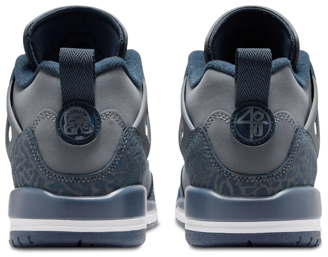 Кроссовки для мальчиков Spizike Low Jordan, цвет Flint/University Blue/White — фото 3