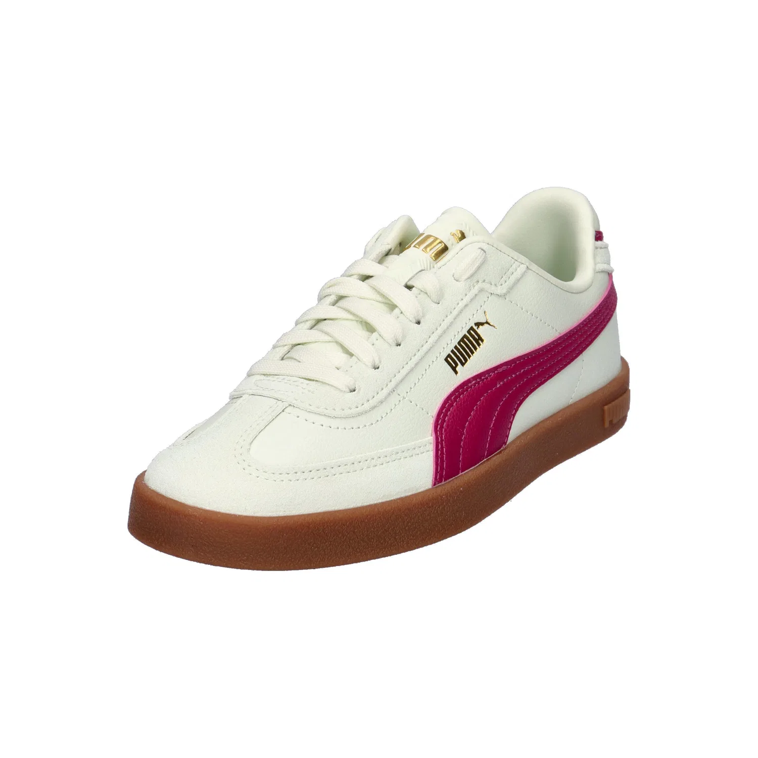 Детские кожаные кроссовки Club II Era Puma, Grun Turkisblau — фото 4