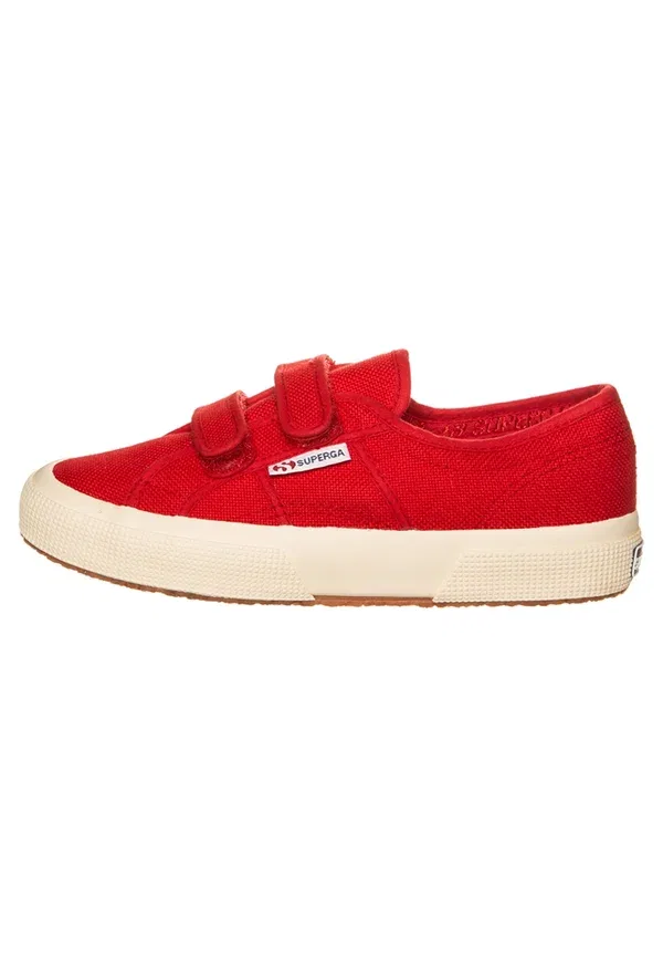 Кроссовки с липучками Superga Classic, красный