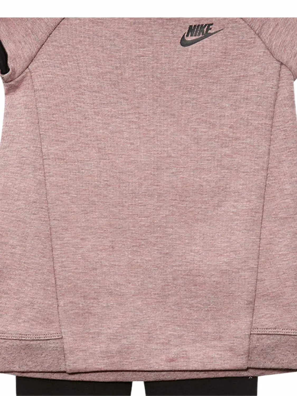 Комплект из футболки и легинсов Nike Kids, розовый — фото 2