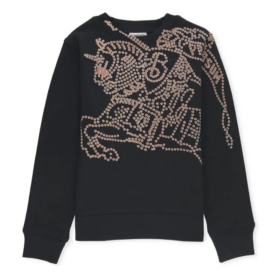 Свитшот хлопковый Mathew EKD Burberry, Black