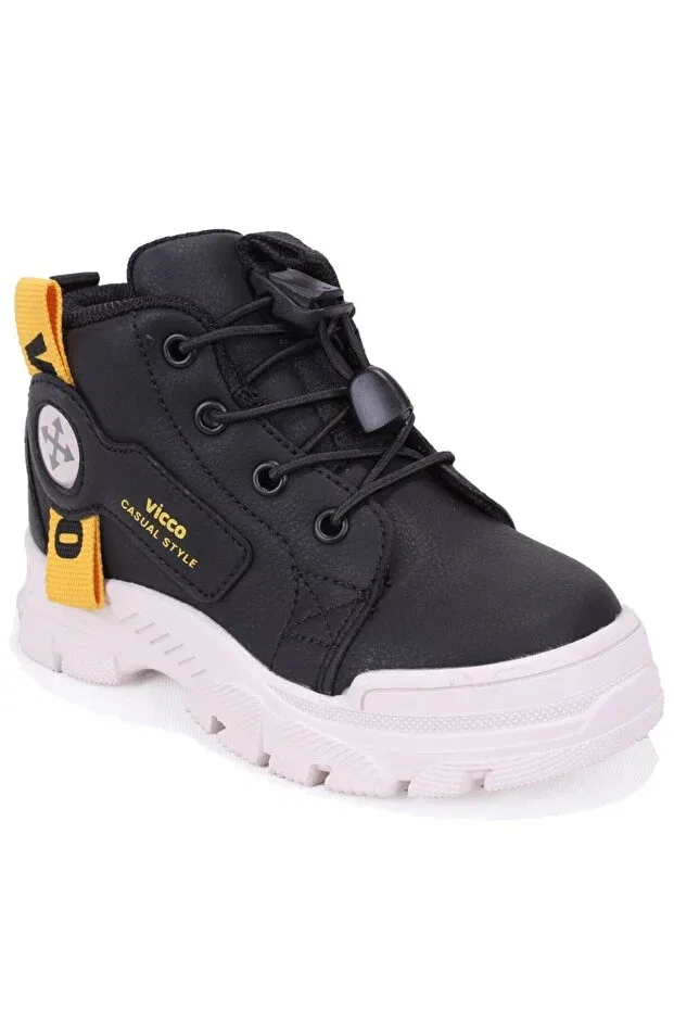 Детские ботинки для девочек ортопедические Marcus 946b24k407 Vicco, Black