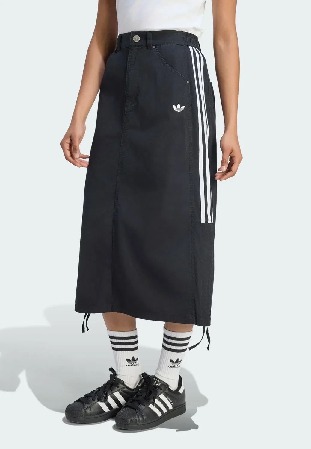 Юбка-Парашют - юбка Adidas Originals, Black
