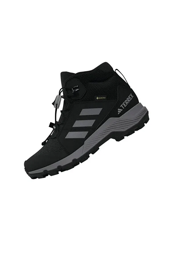Детские ботинки для девочек водостойкие IF7522 Adidas, Cblack/Grethr/Cblack — фото 4