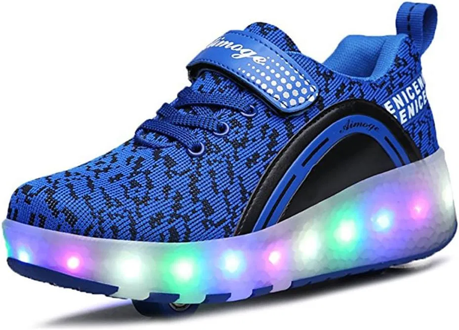 Детские кроссовки со светодиодной подсветкой DHX, Blue