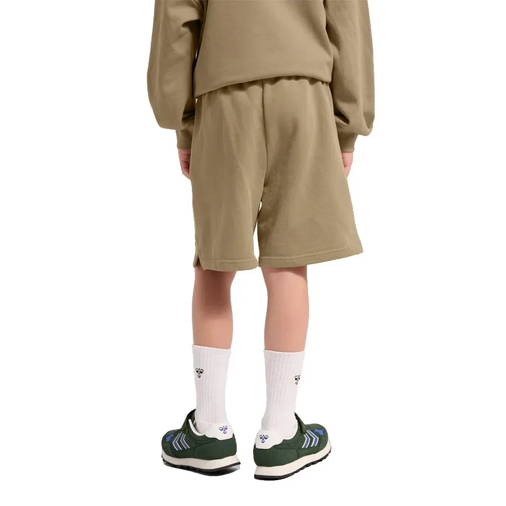 Детские шорты для девочек с боковыми карманами Jump Boxy Hummel, Beige — фото 2