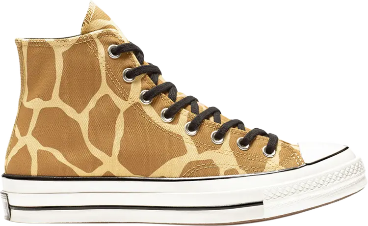 

Кроссовки Converse Chuck 70 High Giraffe Print, коричневый