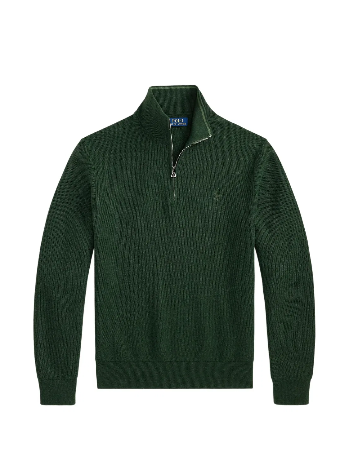 Джемпер на молнии Polo Ralph Lauren, зеленый