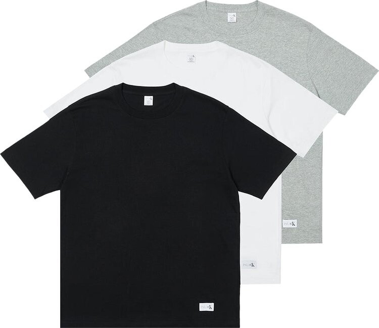 

Футболка Palace x Calvin Klein Short-Sleeve Crew Neck Tee 3Pk 'Classic White/Light Grey Heather/Black', разноцветный, Серый, Футболка Palace x Calvin Klein Short-Sleeve Crew Neck Tee 3Pk 'Classic White/Light Grey Heather/Black', разноцветный