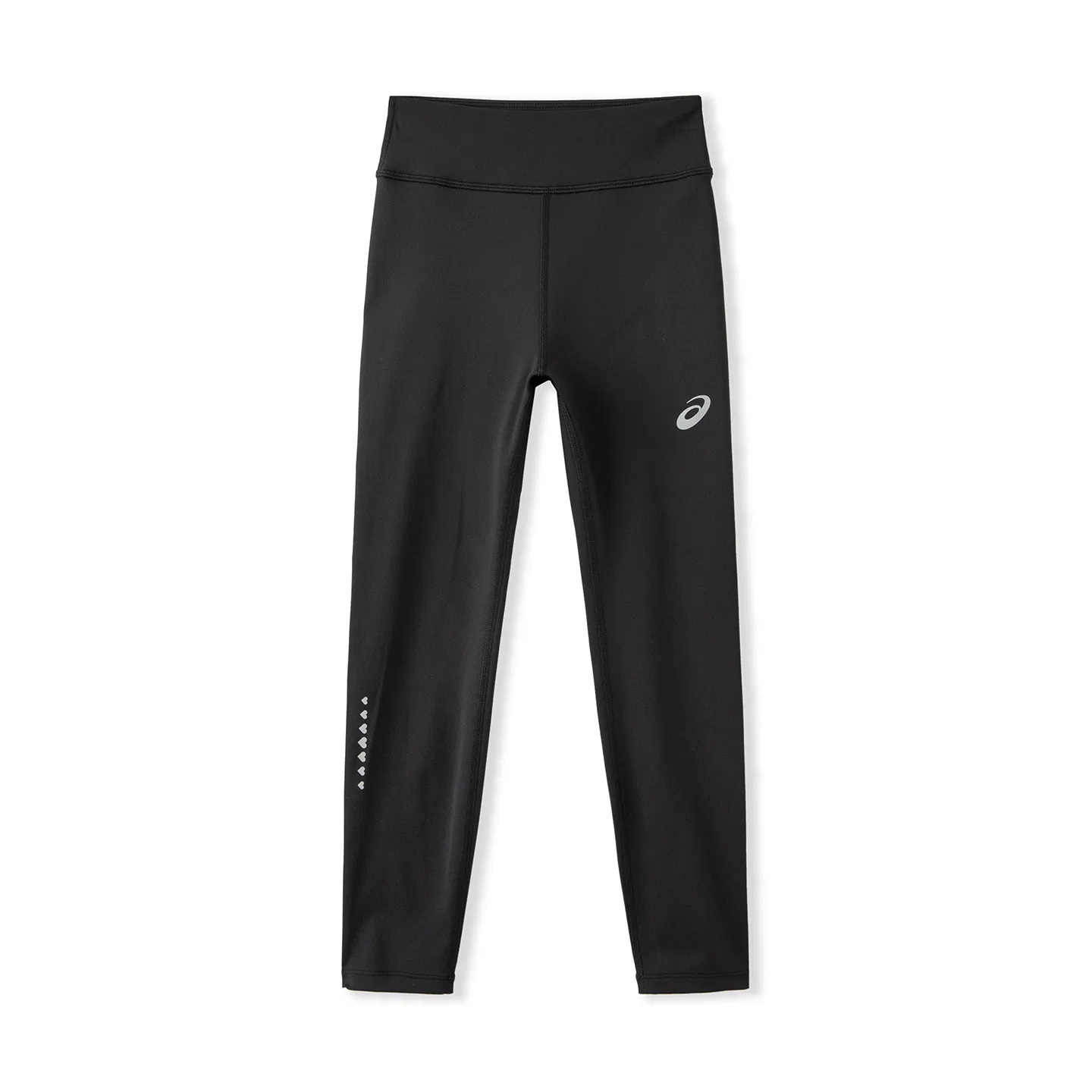 Детские леггинсы для девочек с умеренной эластичностью ASICS, Black