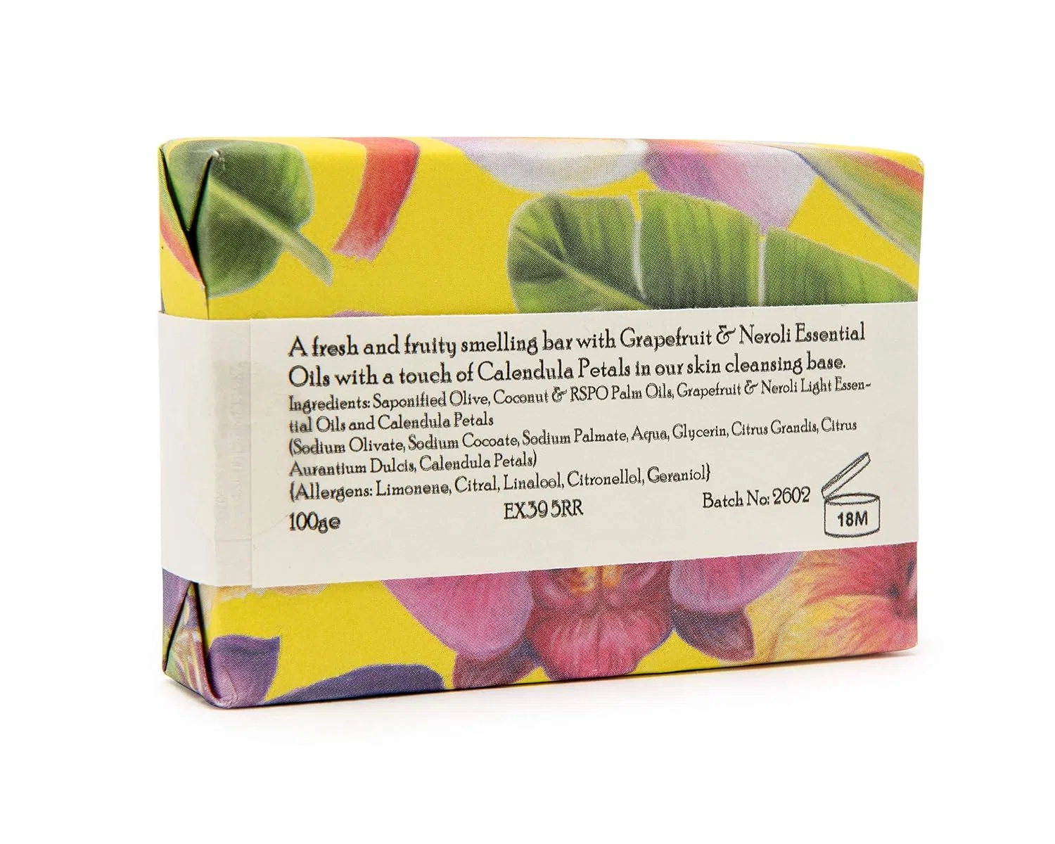 Мыло The Clovelly Soap Co. Grapefruit & Neroli, 100 г — фото 4