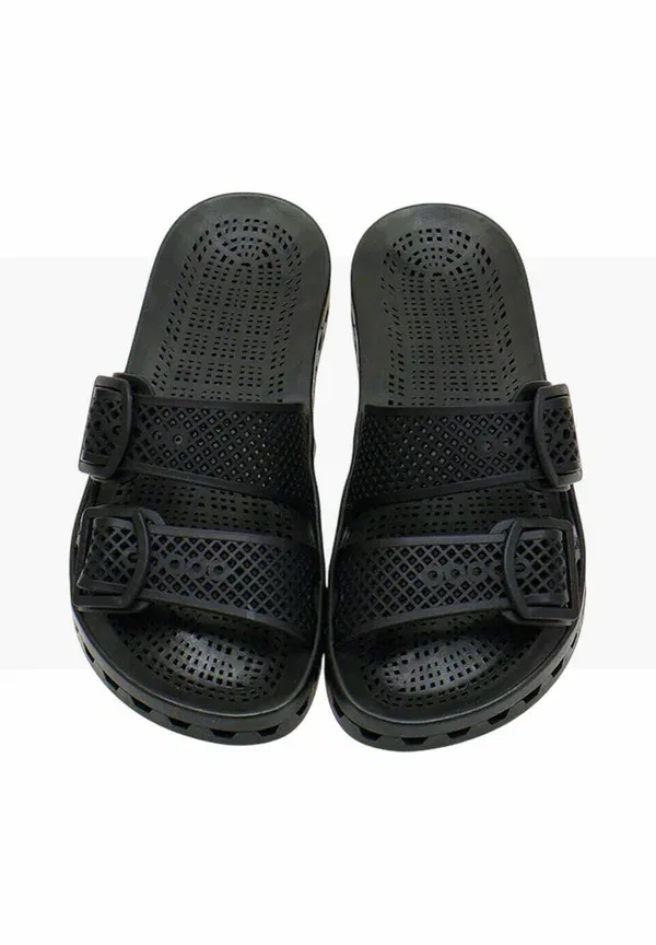 Сланцы с пряжкой La jolla urban kids unisex - pool slides Sensi, черный — фото 2
