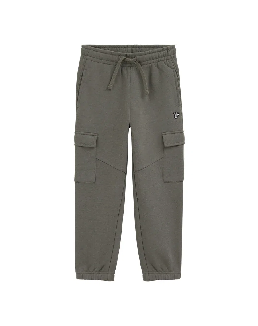 Брюки WE Fashion Regular зеленого цвета