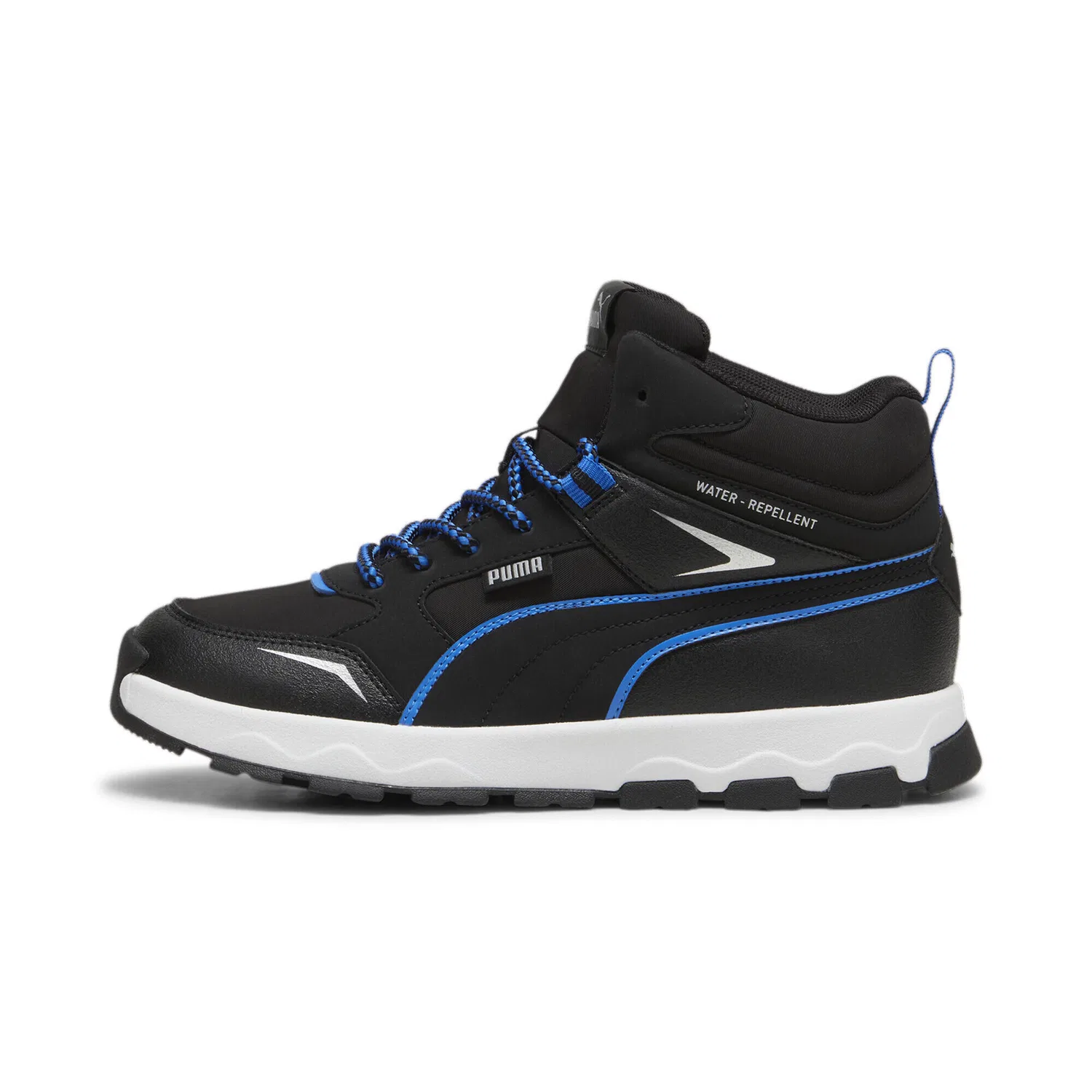 Детские кроссовки с водонепроницаемым верхом Evolve Trail Puma, Schwarz Blau — фото 3