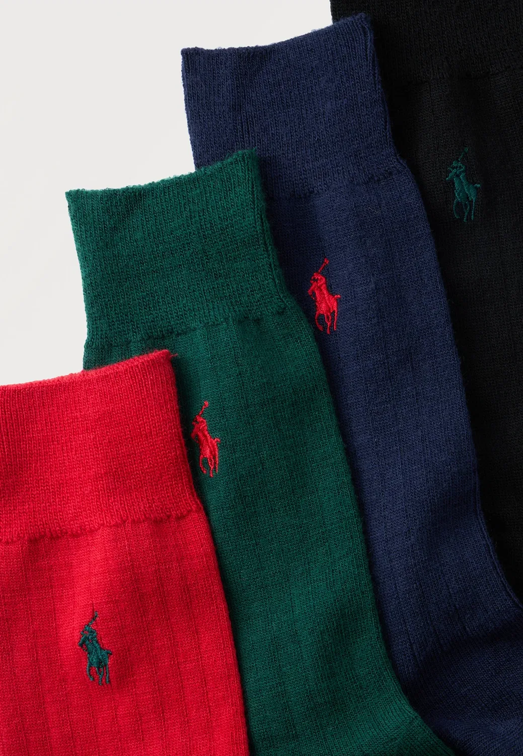 4 упаковки - носки Polo Ralph Lauren, Multi-Coloured — фото 3