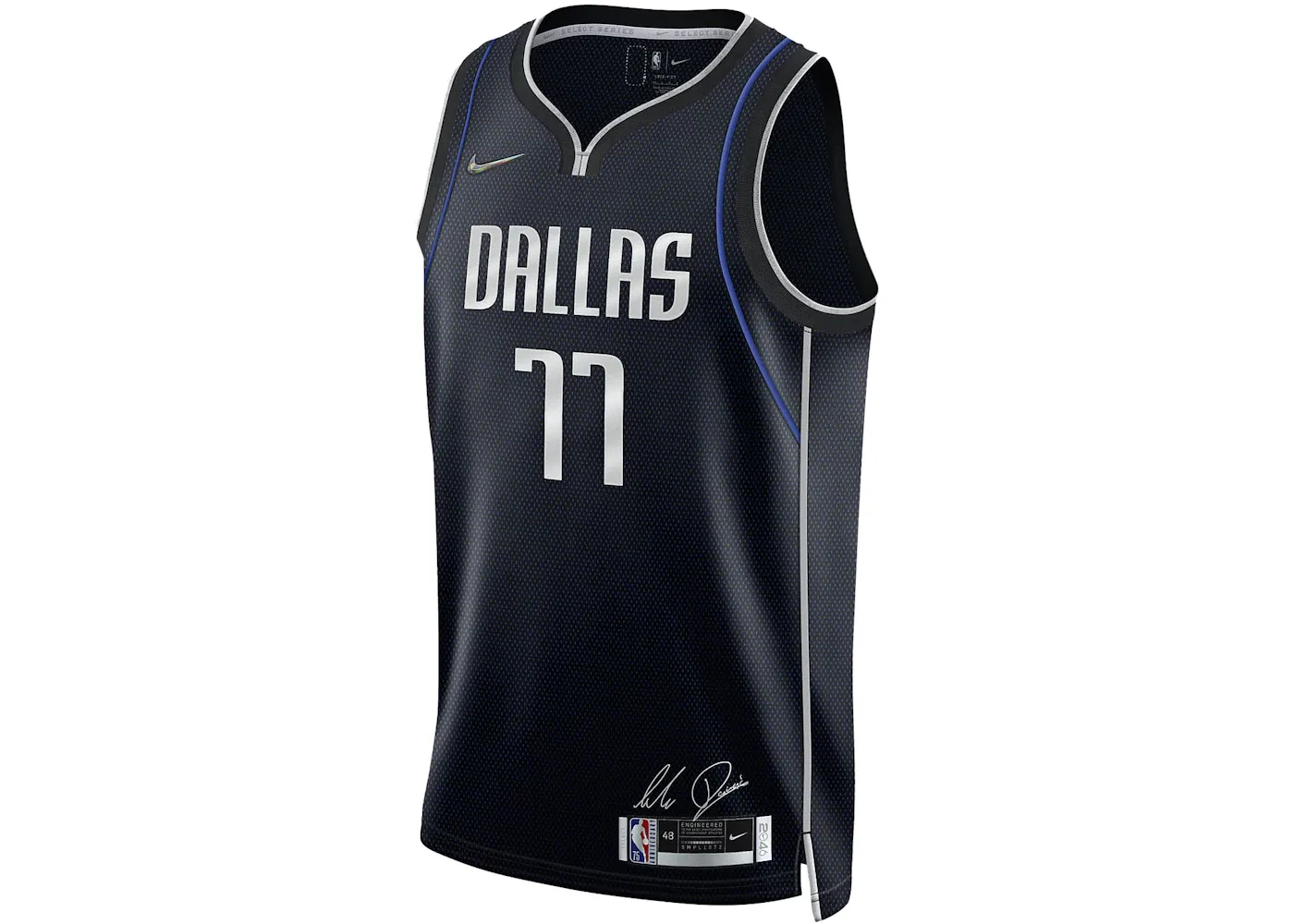 Мужская баскетбольная джерси с технологией Dri-FIT Nike Jersey, Black