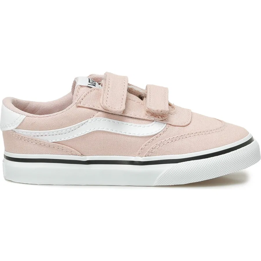 Детские кроссовки на липучках Brooklyn V Vans, Пудровый