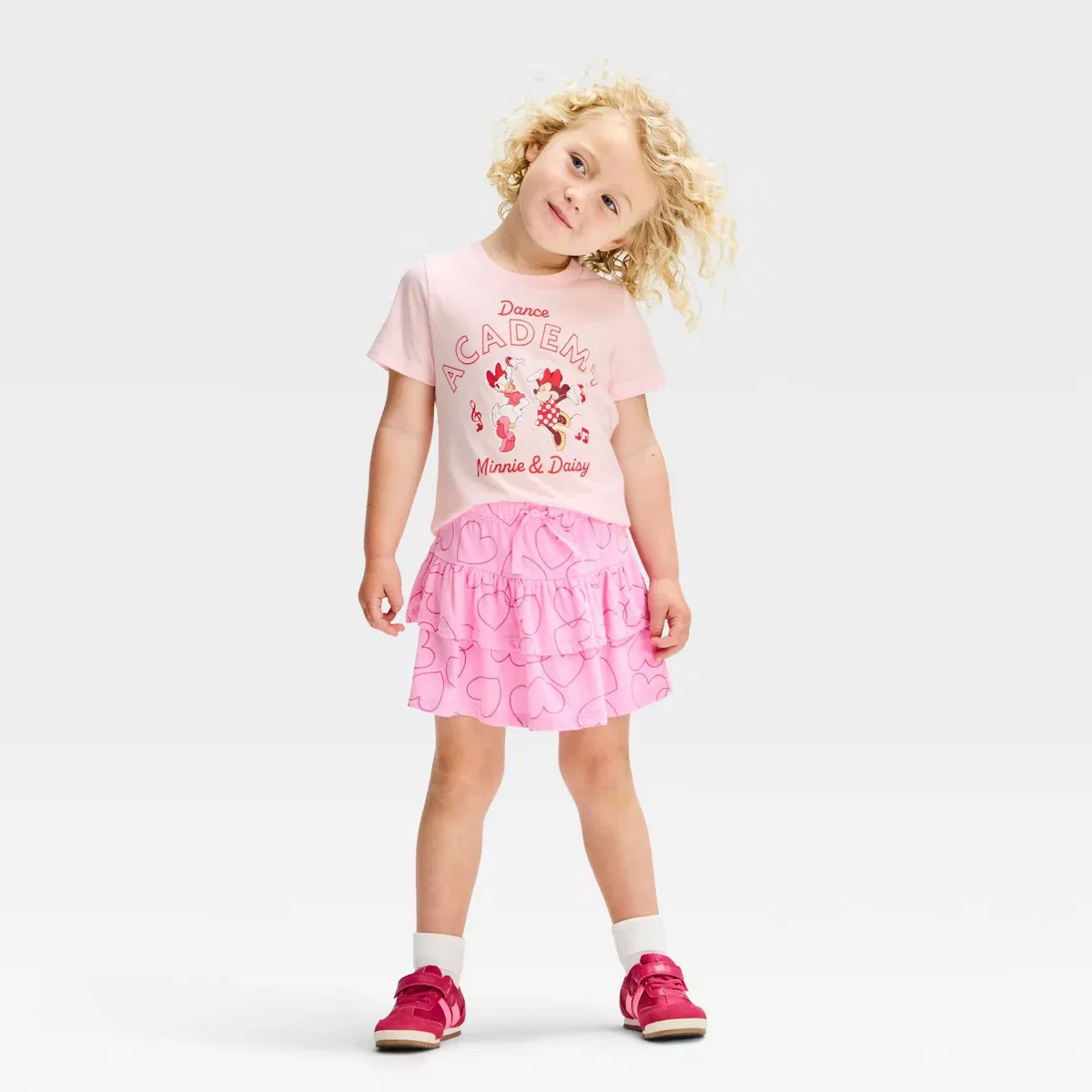 Футболка с принтом Disney Minnie Mouse & Daisy Dance Academy Minnie Mouse, Pink — фото 4