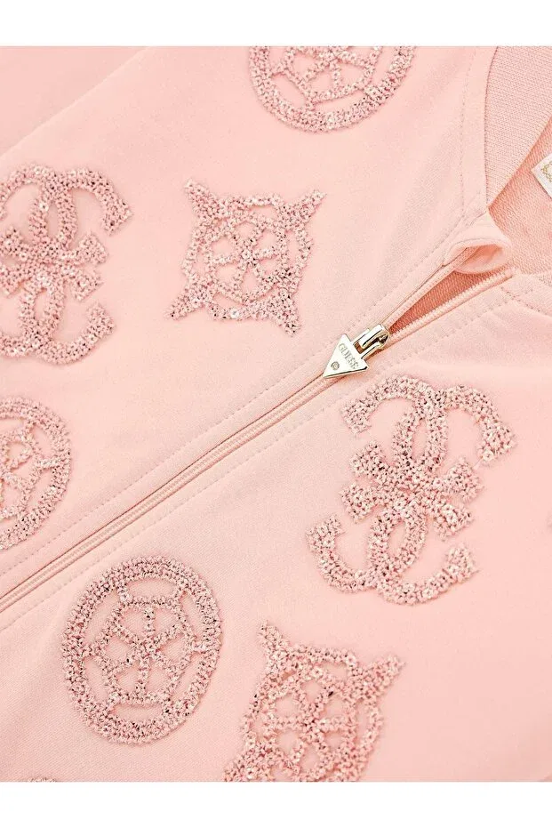 Детское для девочек свитшот с длинным рукавом Guess, P6be — фото 3