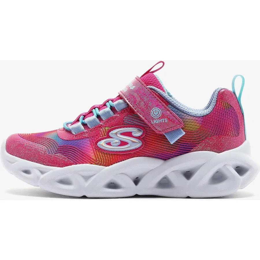 Кроссовки с подсветкой Twisty Brights 2.0 Skechers, Цвет Nny-Bahmag-RunBeyaz