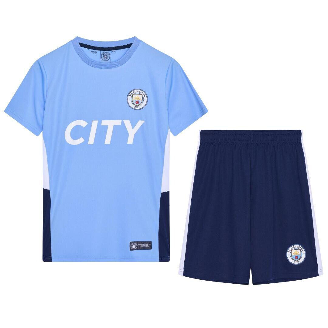 

Футболка Манчестер Сити домашняя 22/23 детская MANCHESTER CITY, Светло-синий
