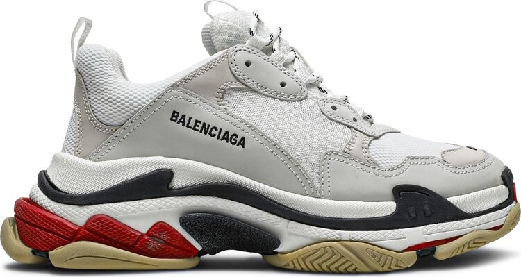 

Кроссовки Balenciaga Triple S Sneaker White Black Red, белый, Белый;серый, Кроссовки Balenciaga Triple S Sneaker White Black Red, белый