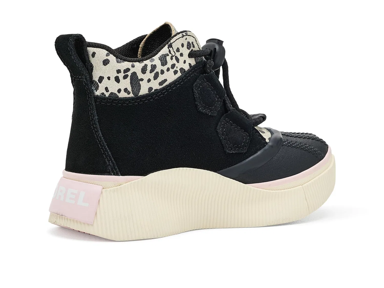 Водонепроницаемые ботинки Out N About IV Classic Waterproof (для маленьких детей) Sorel Kids, Black/Pink Salt — фото 4
