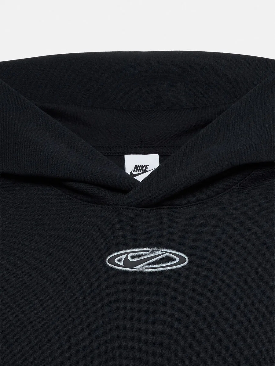 Толстовка Nike Sportswear 'CLUB FLC' черного цвета — фото 3