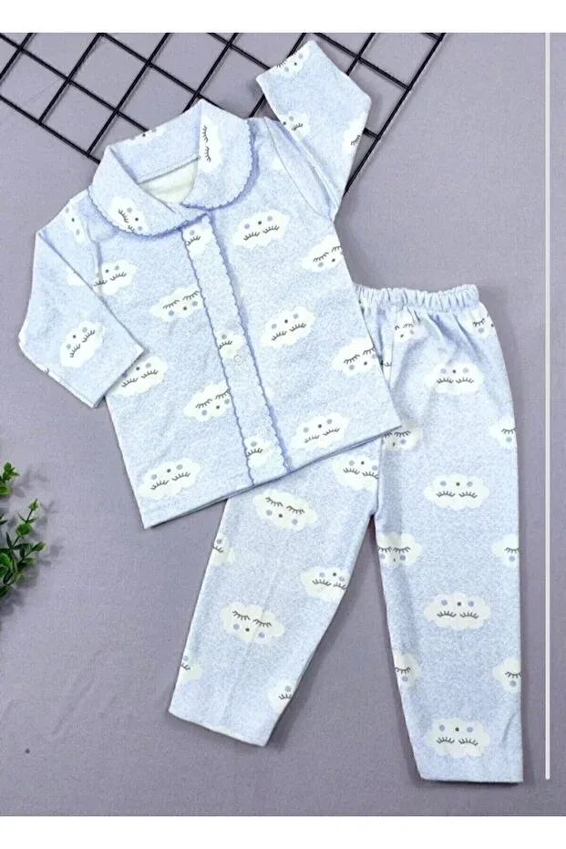 Детский комплект боди с длинным рукавом Anne Dokunuşu Gibi Kuzum Bebe, Beyazmavikafkas