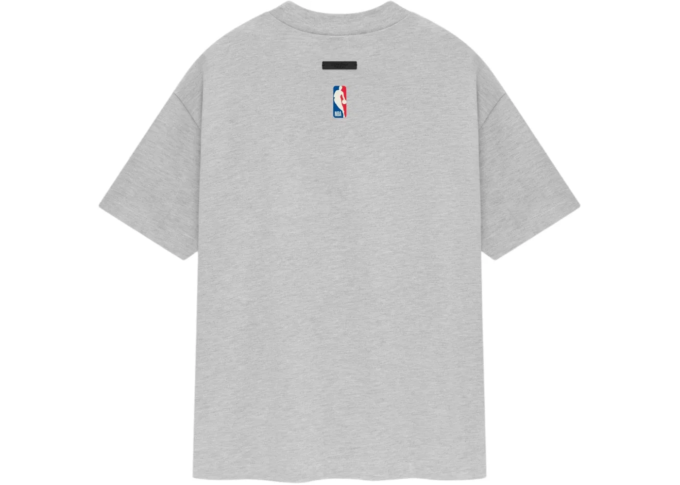 Мужская футболка с принтом Fear of God Essentials Tee, Light Heather Grey — фото 2
