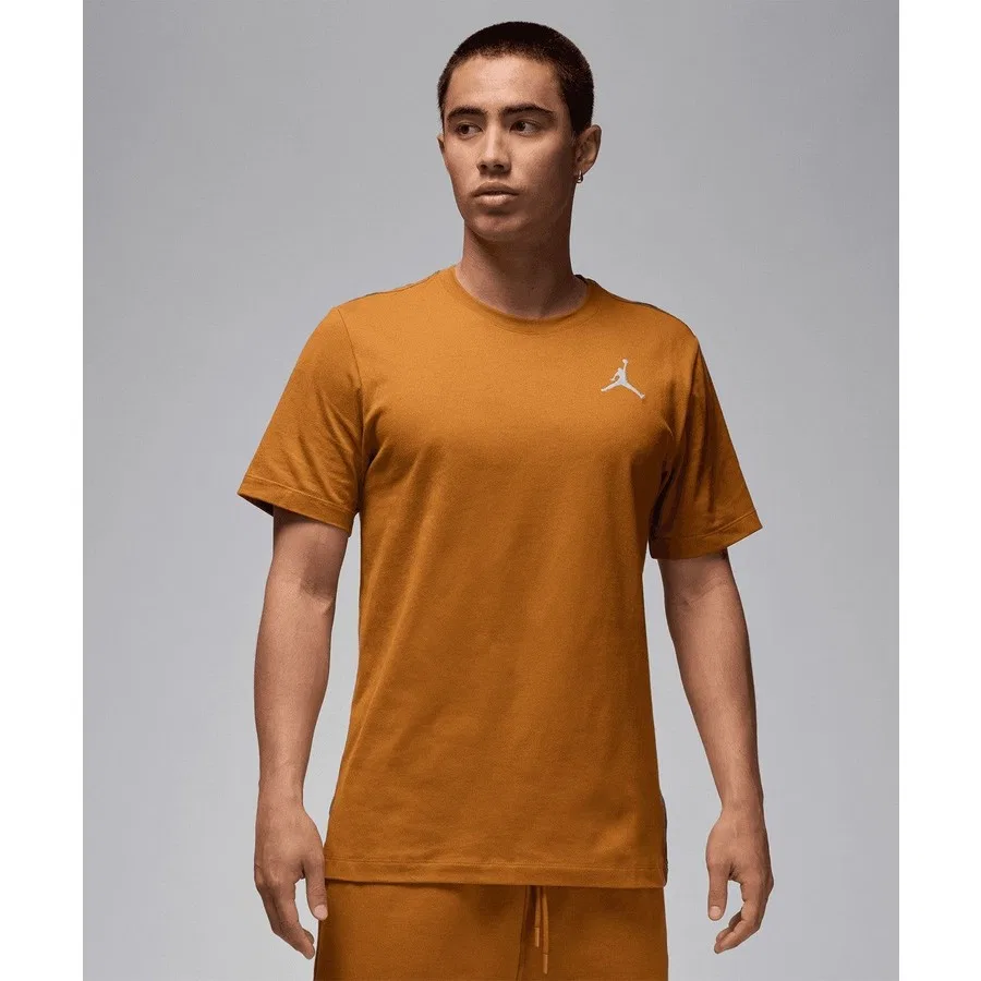 Футболка хлопковая Jordan Jumpman Nike, Коричневый
