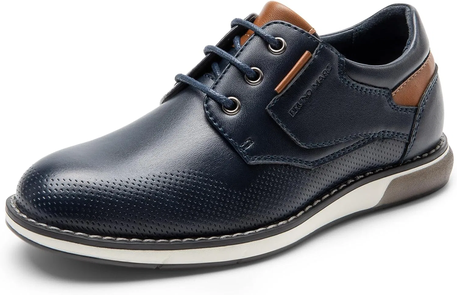 Детские оксфорды для мальчиков Casual Dress Oxford Sneaker Bruno Marc, Navy