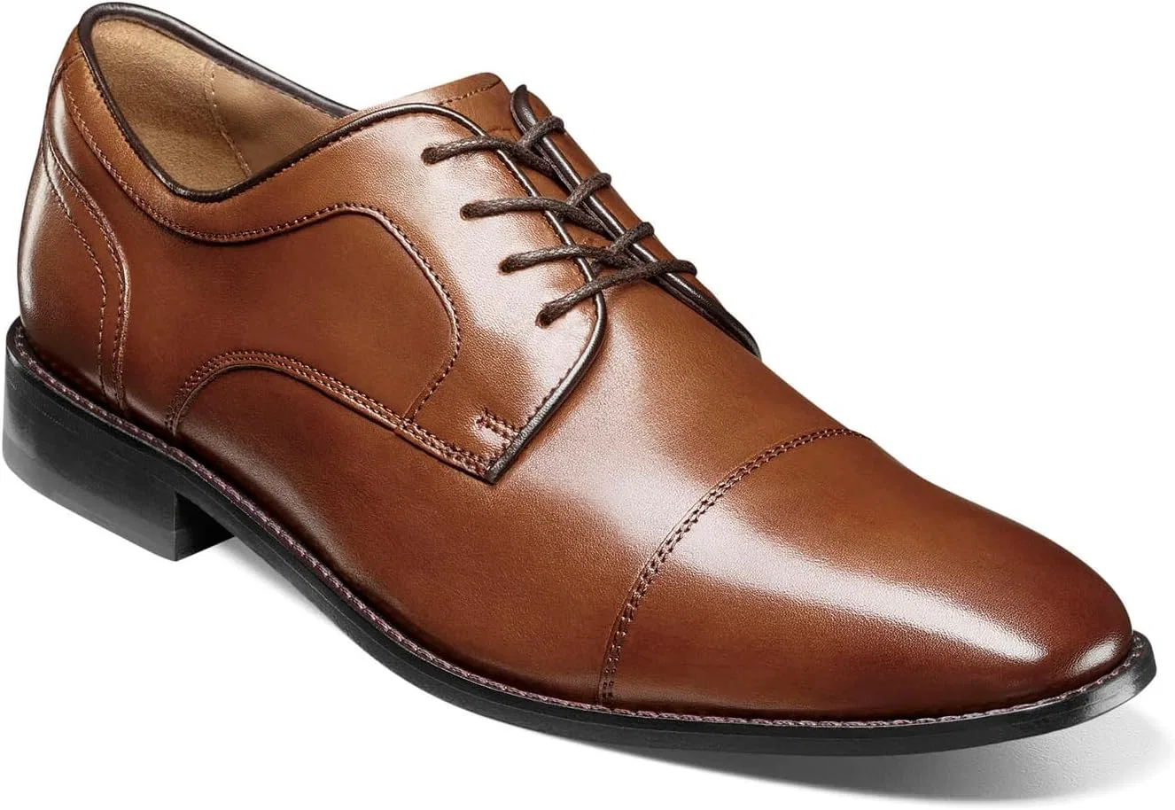 Туфли Florsheim Conetta Oxford Men's Oxford Toe Cap, Cognac