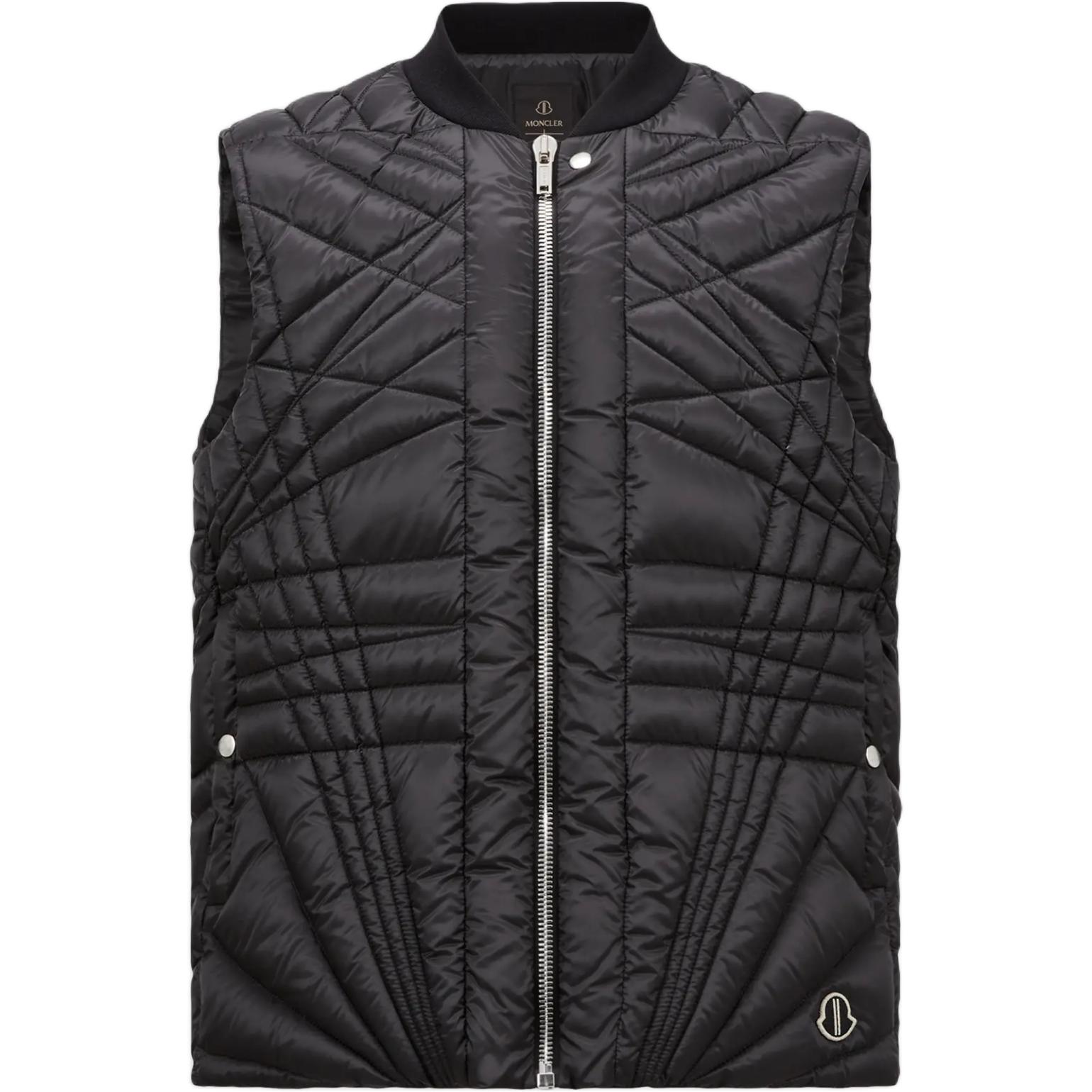 

MONCLER GENIUS Стильная стеганая жилетка, Black