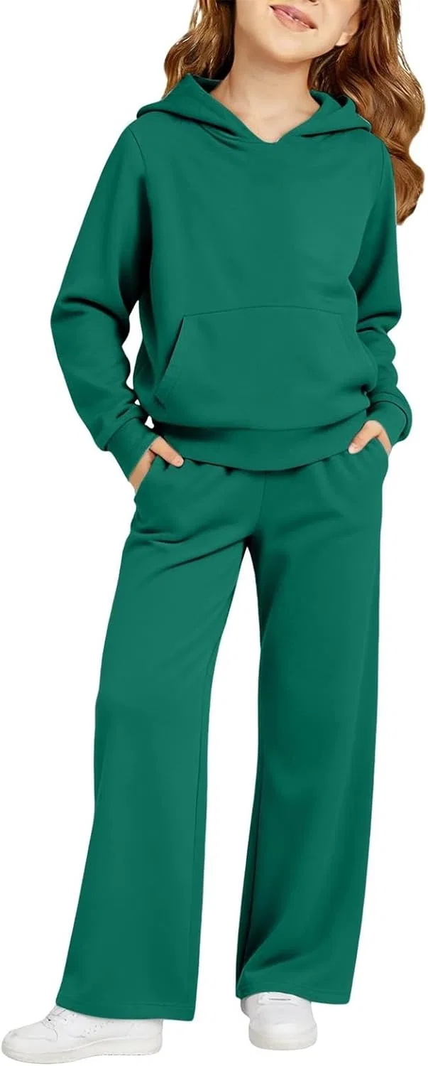 Спортивный костюм из флиса для мальчиков, Blackish Green — фото 2